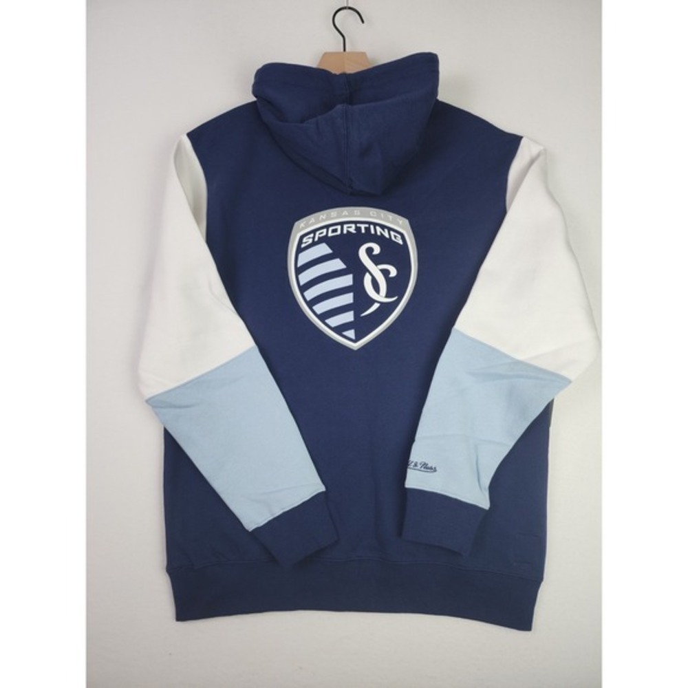 Mitchell & Ness Mens Hoodie Pullover Size Large Sporting Kansas City NWT - Picture 12 of 15